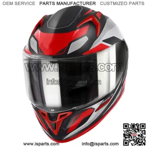 Full-Face 50.8 BRAVE Black/Titanium/Red