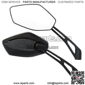 INFINITY APPROVED MIRRORS BLACK YELLOW LOGO FOR HUSQVARNA 701