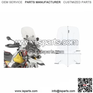 Windscreen Sliding Complete GIVI Airflow AF8203 V85TT Motorcycle Guzzi 2019-2020