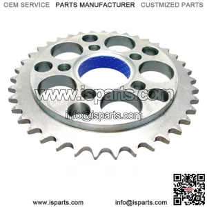 Sprocket 44 Teeth 525 Silver 727.01.29 Ducati 1100 Hypermotard 2008-2008