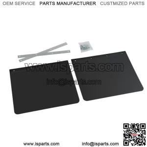 PAIR OF BLACK PVC TRUCK SPRAY - CM 40X30 LAMP