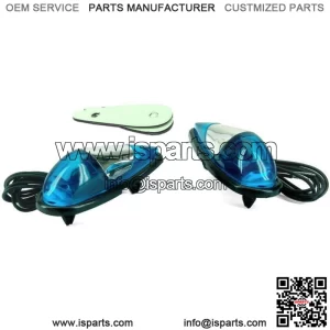 "" TNT AC206189 Indicator ""Drops"" Chrome " For Yamaha 400 majesty 2007-2009