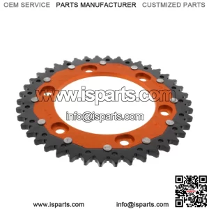 Sprocket Dual 42 Teeth 525 Orange ZF For KTM 1290 Super Adventure T 2017-2017
