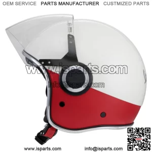 Helmet Jet PIAGGIO Vespa VJ Red White