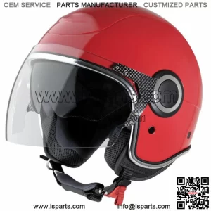PIAGGIO 605912MS Helmet PIAGGIO Vespa Vj S 55-56CM Red With Visor Grp Approved