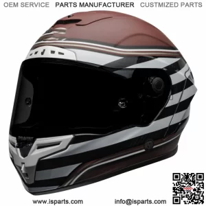 Full-Face BELL RACE STAR DLX FLEX RSD The Zone Matte Gloss White Candy Re