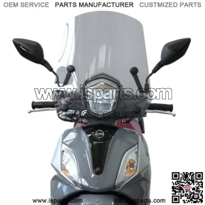 Windscreen Locksmiths Smoke Clear Summer For Sym 125 Symphony St 4T 2021-2021