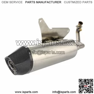 M3214796 Silencer Racing Rx for Honda 125 150 Dylan Ps Sh 4T LC Silver