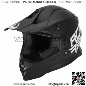 Helmet ACERBIS IMPACT STEEL JUNIOR Black