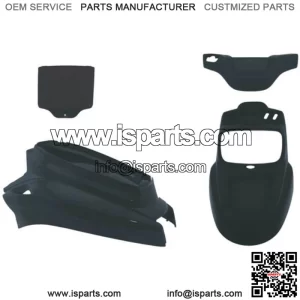 Set Fairing Fairings Black Yamaha 50 Bws Naked 2009-2013