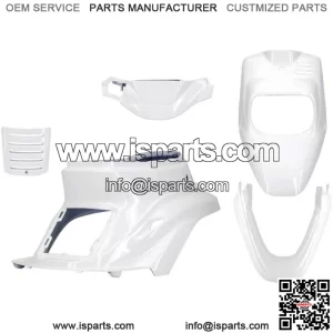 Set Fairing Fairings Booster Spirit BW'S Bws White Pearl 5PZ Plastic Original