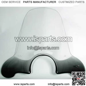 22431 Screen Clear Faco + Set Mounts For piaggio beverly 500 2004