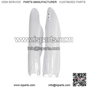 ACERBIS Pair Rod Boots Fork White For Yamaha 450 YZ F 2010-2020