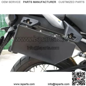 Mytech Aluminium Tool Case Black Motorcycle Guzzi 1200 Stelvio Ntx 2009-2014