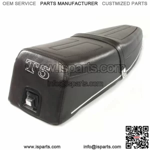 PQ 75346200 Saddle for Vespa 125 T5 Black 125 Vespa Px T5 AE VNX5T 1985-1989