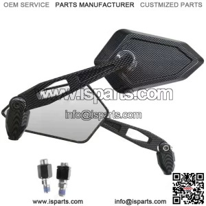 MIRRORS MIRROR STREET CARBON LOOK APPROVED BLACK LOGO FOR HONDA X-ADV 750