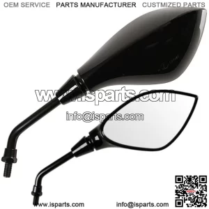 SILVER LOGO LIMITS PAIR MIRRORS FOR SUZUKI 650 SV 1999-2011