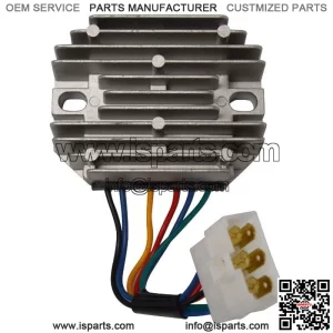 Regulator 12V RS51 Engine Kubota 12V/20A Single-Phase 6 Cables Ref. 19267-64600