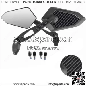 Mirrors Street Limited Approved Logo White for Honda Africa Twin XRV 750