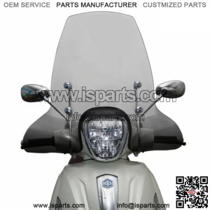 23098 Windscreen Screen Faco + Set Mounts piaggio beverly 350 Sport Touring