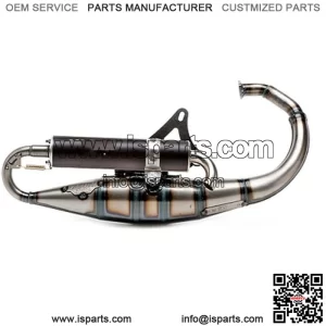 Silencer Exhaust Scooter YASUNI R Black Minarelli Vertical TUB307B