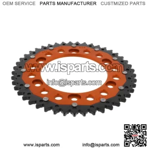 Sprocket Dual 45 Teeth 525 Orange ZF For KTM 990 Adventure 2006-2007