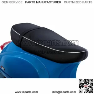 PI65428500 Saddle Black Long With Belt S PIAGGIO 150 Vespa LX 2006-2013