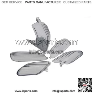 Glass Gems For Indicators & Stop Aprilia Sr 50 Factory Black STR8