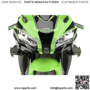 PUIG 9882N Spoiler Side Downforce Black Kawasaki 1000 ZX10R Ninja 2016-2018