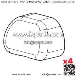 Set 4 Caps For Bars Club Nordrive