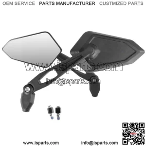 Pair of Orange Logo Street Mirrors for KTM 1190 Adventure ABS