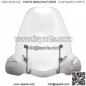 Faco 22514 Windscreen With Double Mount Kymco Agility 4T Rs R12 125 2009 2013