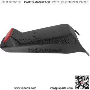 Fender License Plate Holder Black Plastic MBK Booster - Yamaha BW'S 50 '04'/14 #