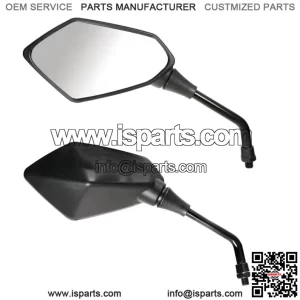 PAIR OF KABA COUNTERPART MIRRORS BLACK LOGO ORANGE PER KTM 1290 SUPER DUKE G