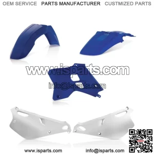 ACERBIS 0007584.553.990 Set Fairings Plastic Yamaha YZ 80 1995 White Blue