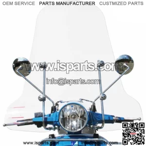 Windscreen High Clear Faco 21881 For Piaggio Vespa Pe Px 125 150 200