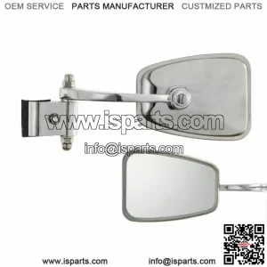 HALYCON 61384610 Mirror Stadium Left Trapezoidal D.100 MM