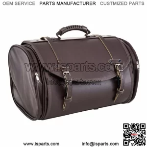 Bag Suitcase Brown Leather 35 Lt For Luggage Rack Vespa