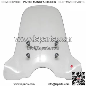 Windscreen Screen Faco 22251+ Set Mounts Aprilia Scarabeo 50 2T 1999-2012