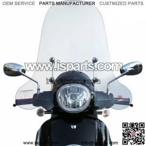 FACO 23206 Windscreen With Mounts Aprilia 200 Scrabble Light 2011-2015