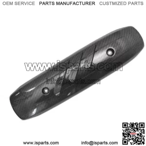 Exhaust Silencer Carbon Heat Shield Yamaha 500 T-Max 2001-2006