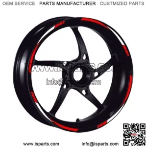 YAMAHA 850 TDM 1991-2001 RED WHITE ADHESIVE CIRCLE PROFILE SET