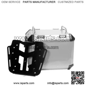 Silver Aluminium Top Case Mytech 33 Lt Ducati 1200 Multistrada 2010-2014