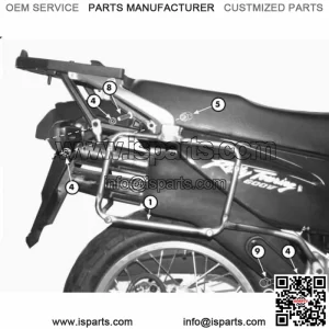 For Honda XL 600 V Transalp (94 > 96) Frame For Suitcases Side Monokey