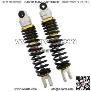 Pair Shock Absorbers Rear Adjustable for Honda Sh 125 I 2007