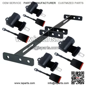 Universal 4 Passenger Retractable Seat Belt Kit