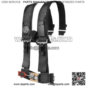 Pro Armor A114220 4pt Harness - Black (For: More than one vehicle)