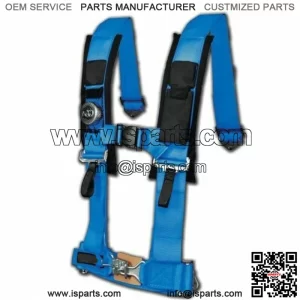 Pro Armor 4 Point 3" Harness Can-Am Maverick Commander Defender X3 1000 800 BLUE (For: More than one vehicle)