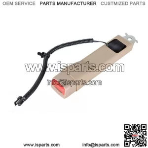 Tan Seat Belt Buckle End For 2007-2013 GMC Sierra 1500 Chevrolet Silverado 1500