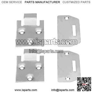 Golf Cart Seat Bottom Hinge and Cart Plate for EZGO TXT 95.5+ 71610-G01 71609G01